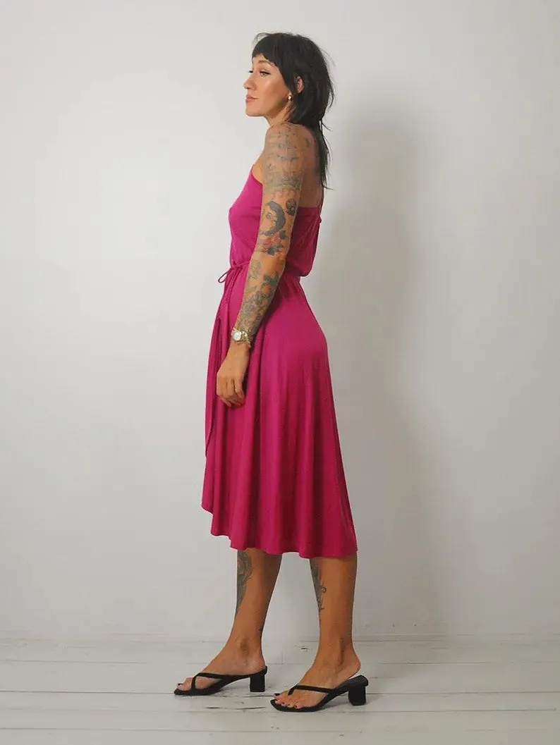 1970's Rosie Wrap Jersey Dress