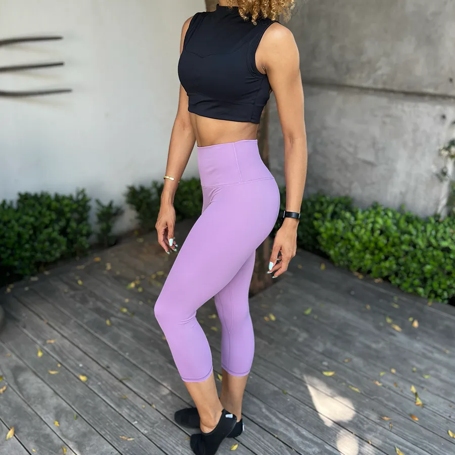 3/4 Tights | Purple