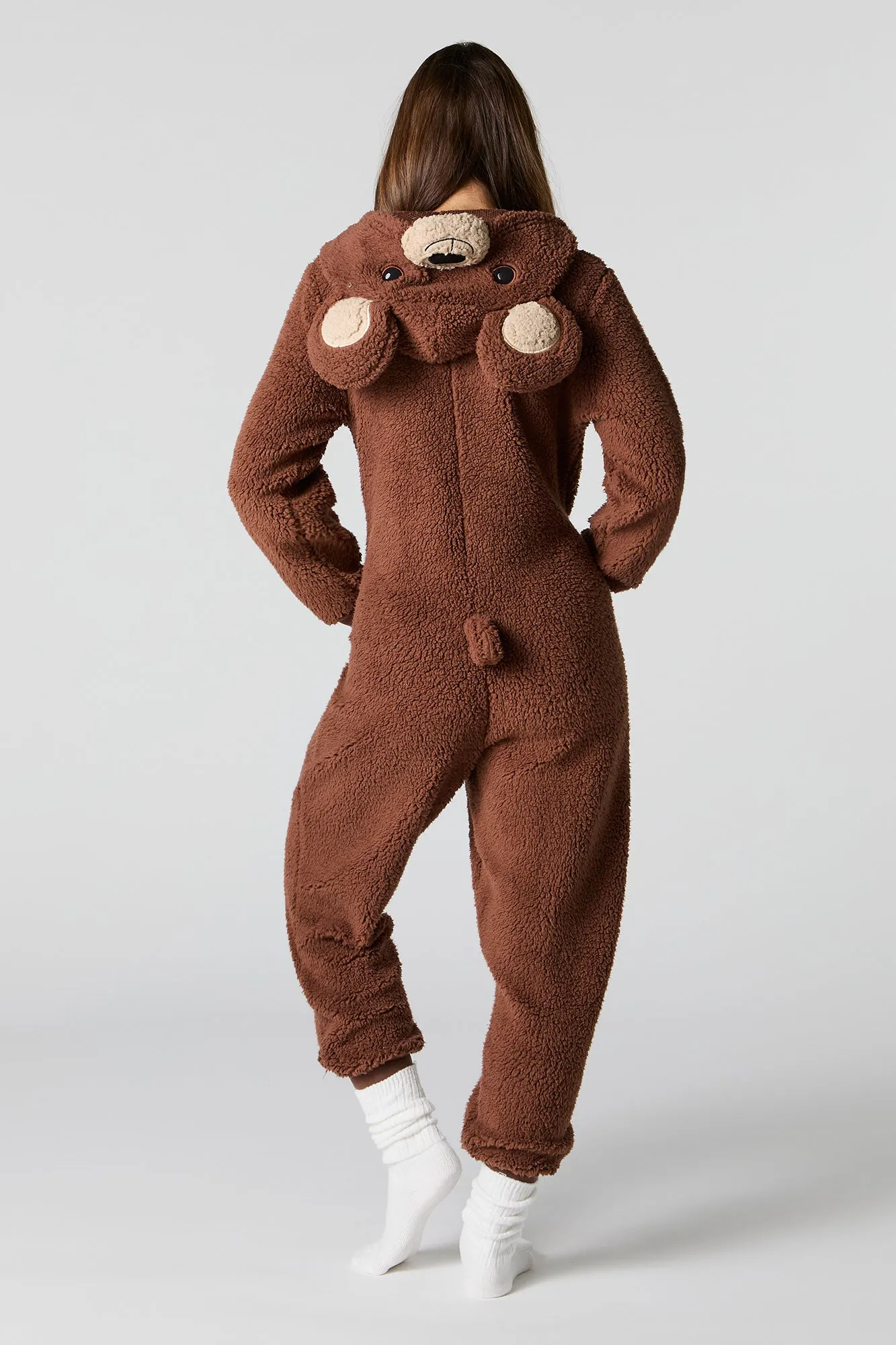 3D Bear Sherpa Onesie