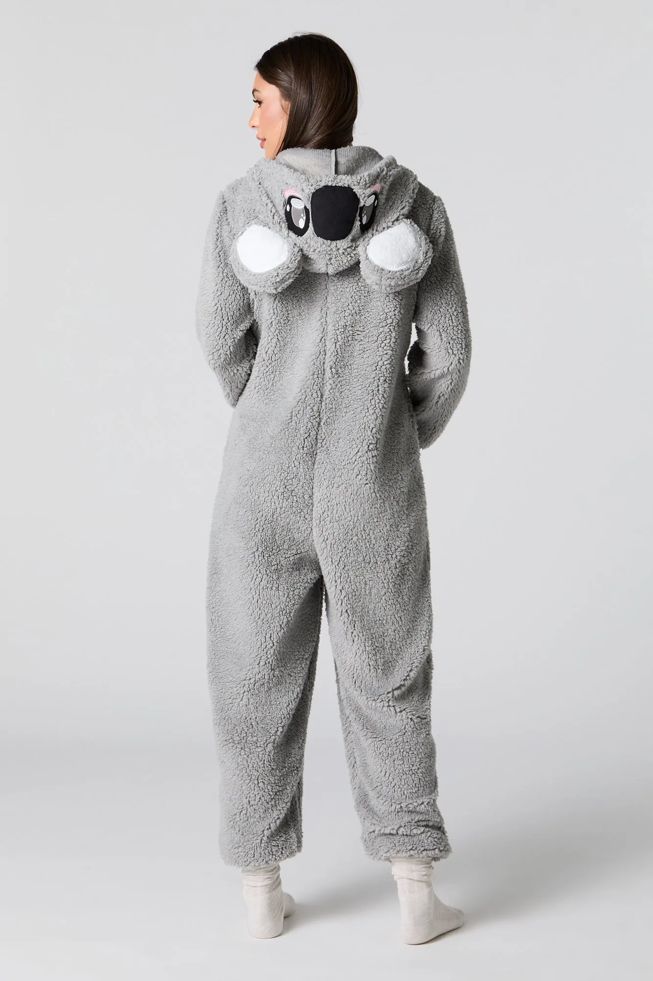 3D Koala Sherpa Onesie