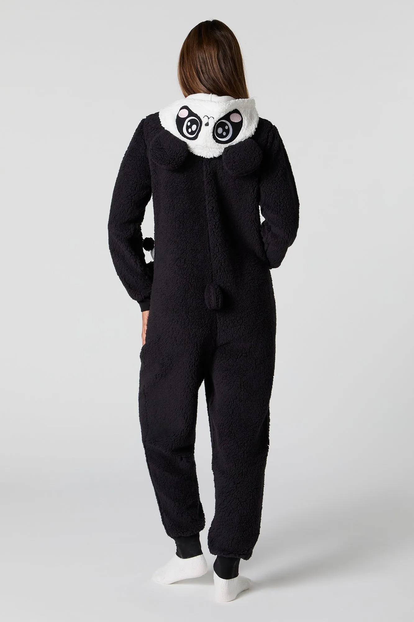 3D Panda Sherpa Onesie