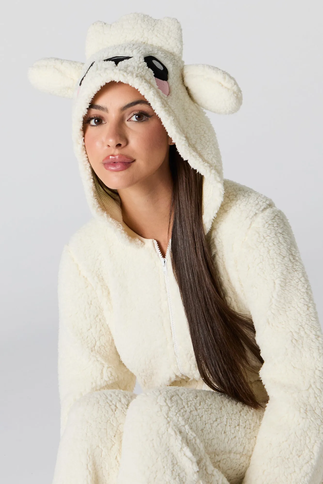 3D Sheep Sherpa Onesie