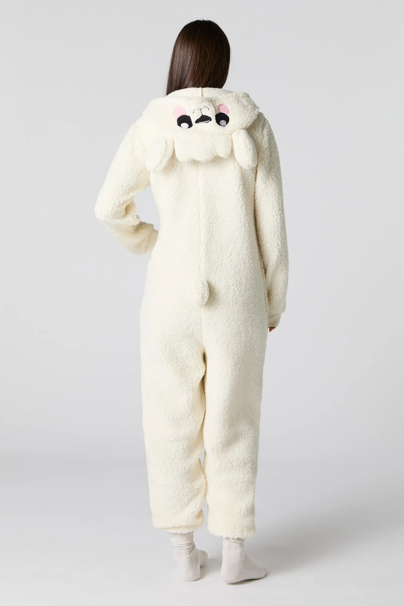 3D Sheep Sherpa Onesie