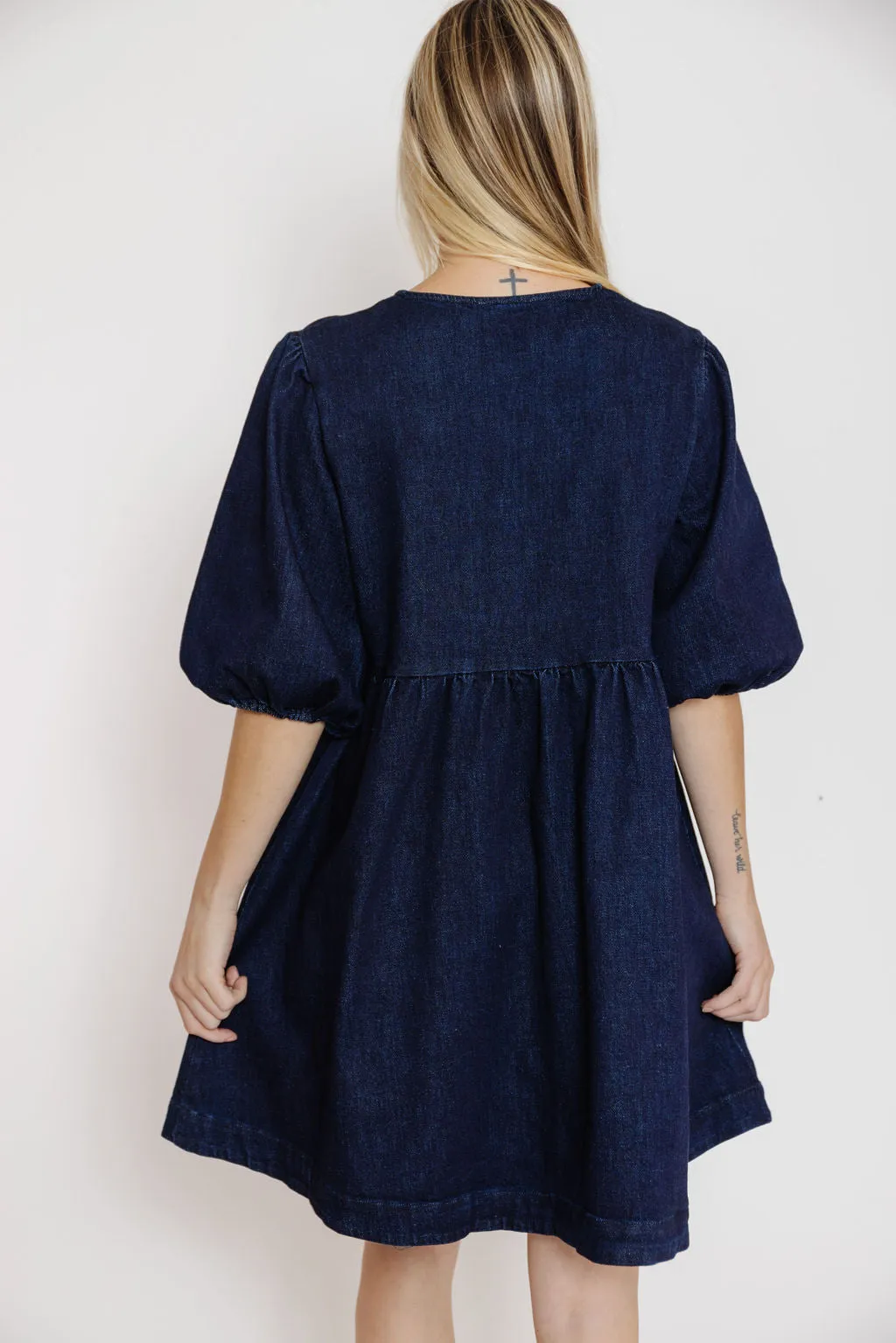 Ambrose Dress in Denim