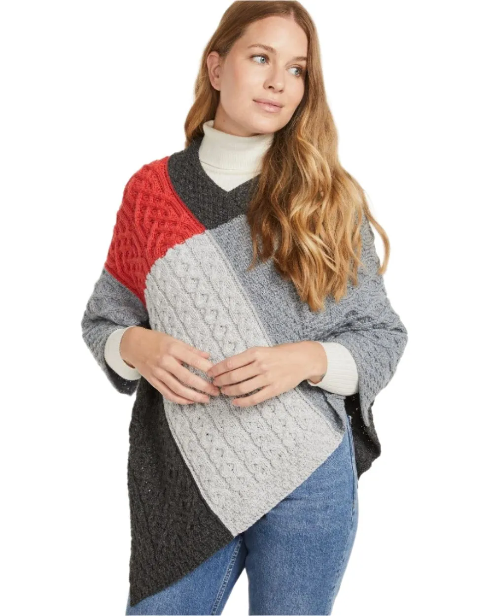 Aran Salthill Poncho