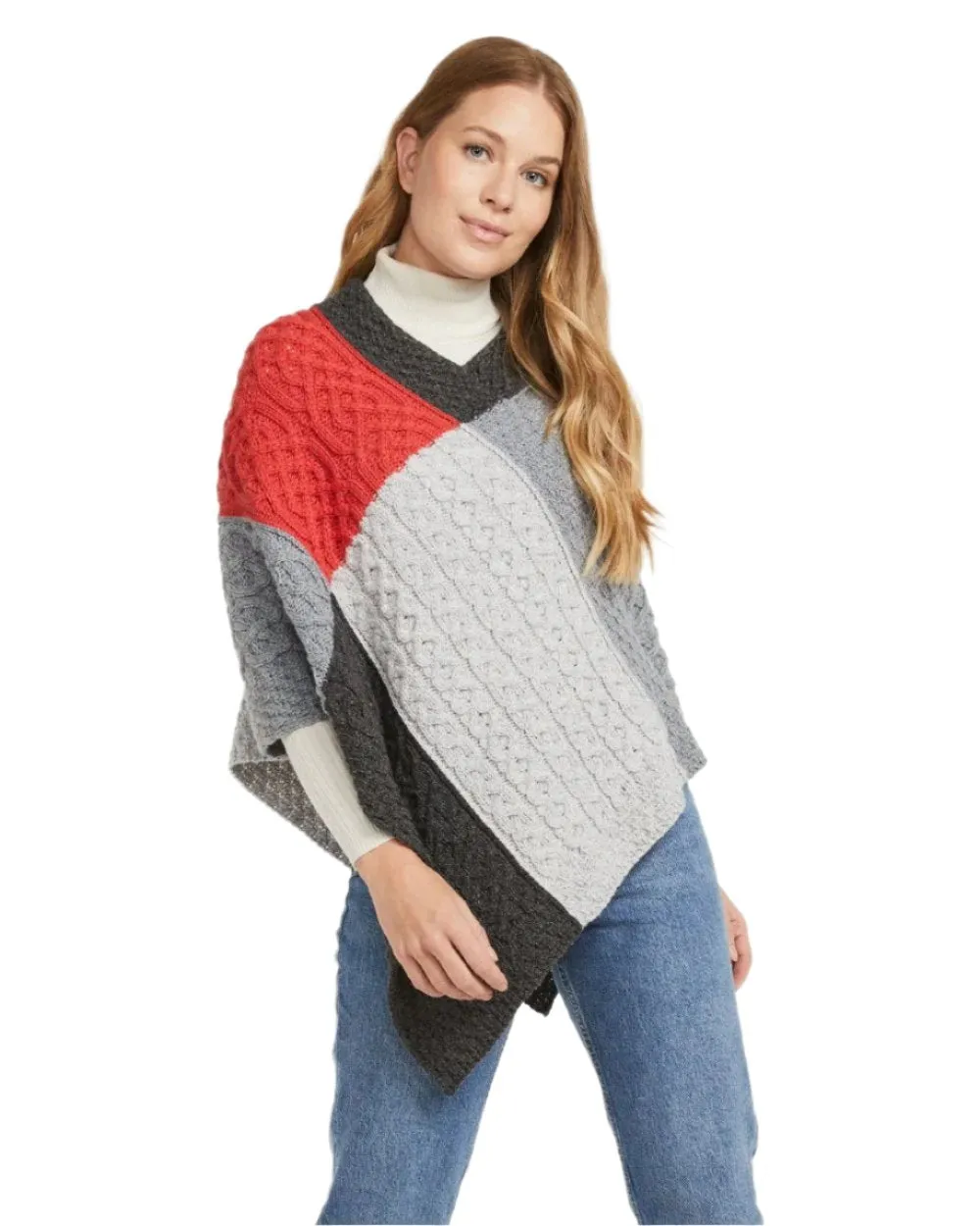 Aran Salthill Poncho