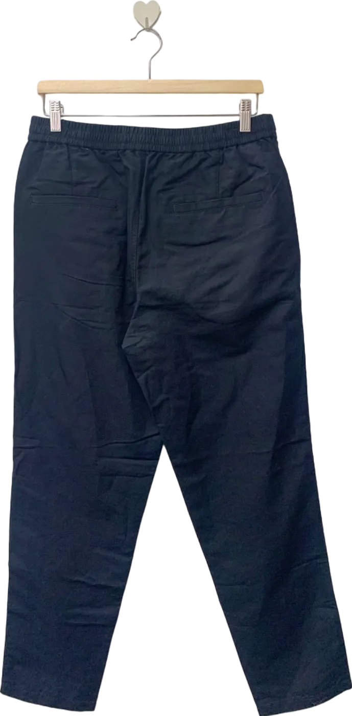 Arket Navy Blue Chino Trousers W33