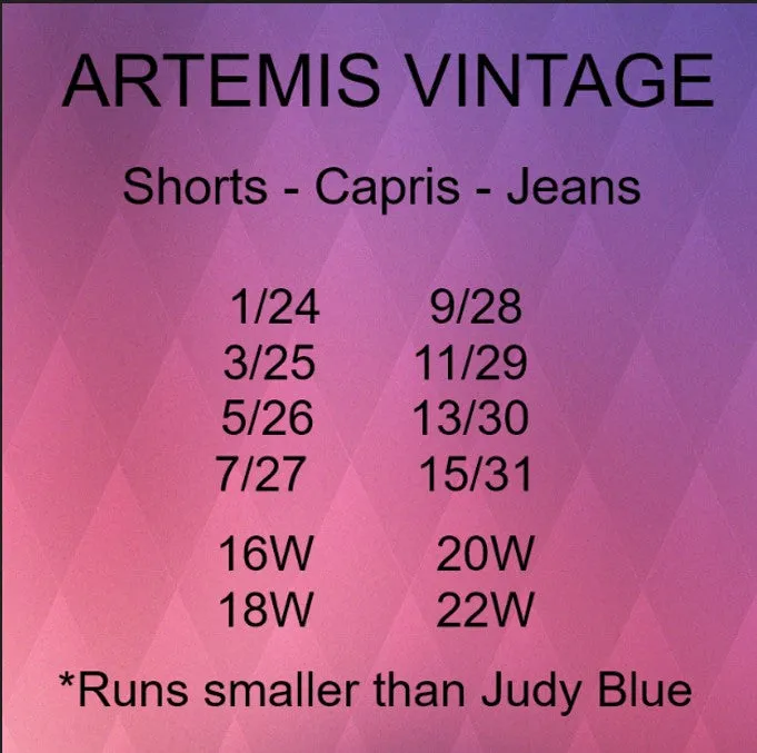 Artemis Vintage - Ankle Skinny Jeans - #6555-6562