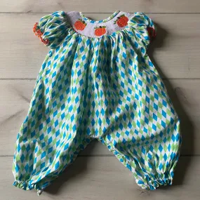 Babeeni Smocked Bubble Romper