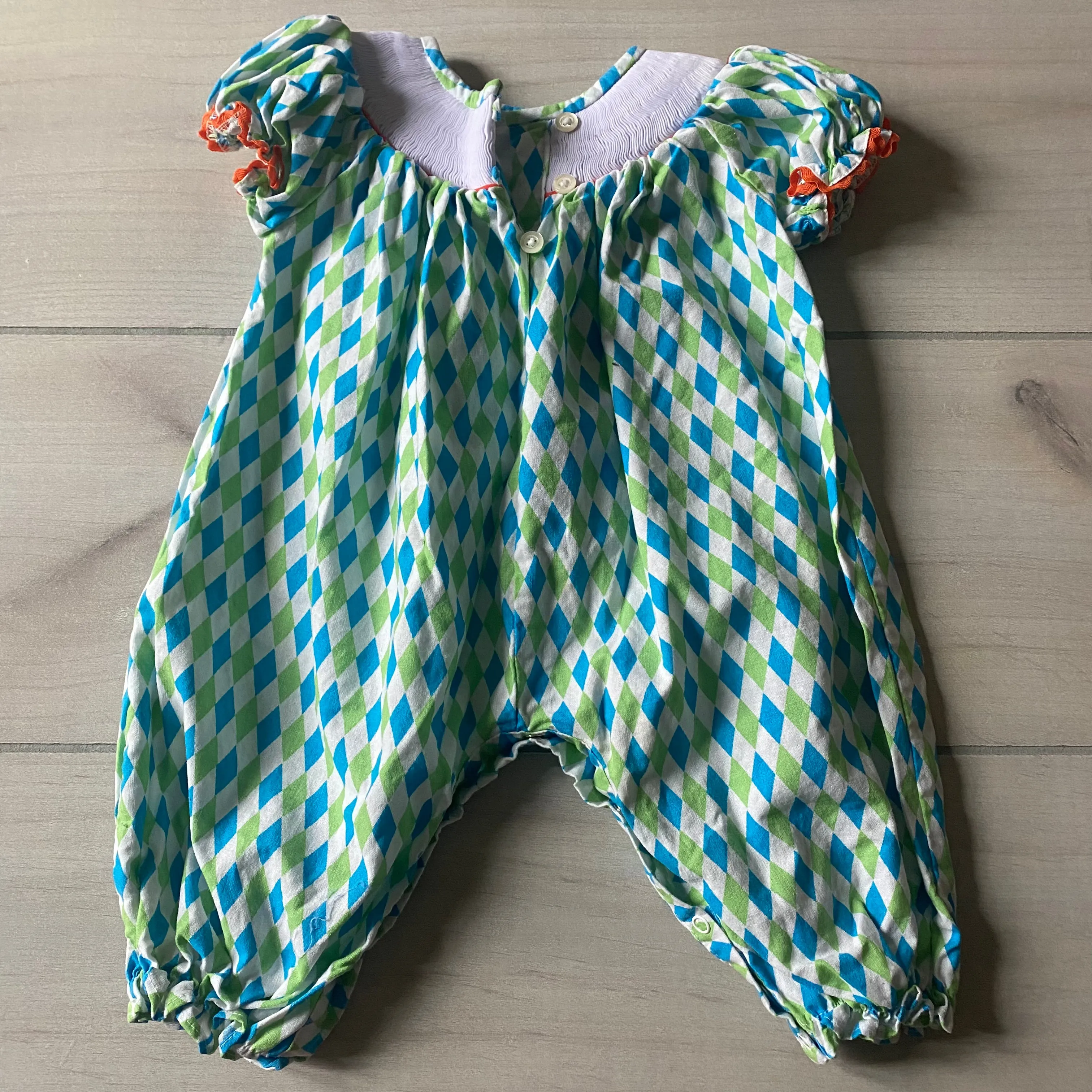 Babeeni Smocked Bubble Romper