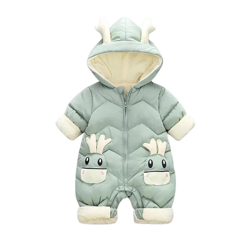 Baby Toddler Reindeer Thicken Romper