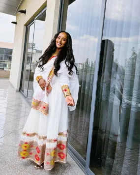 Beautiful Design Habesha Dress Elegant Habesha Kemis for Any Occasion