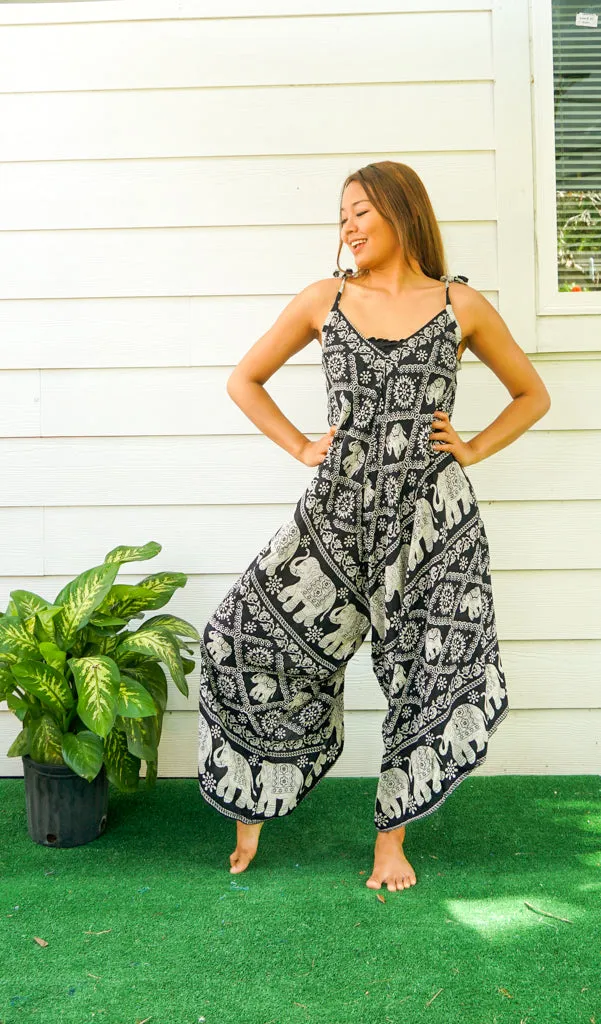 Black Elephant Jumpsuit