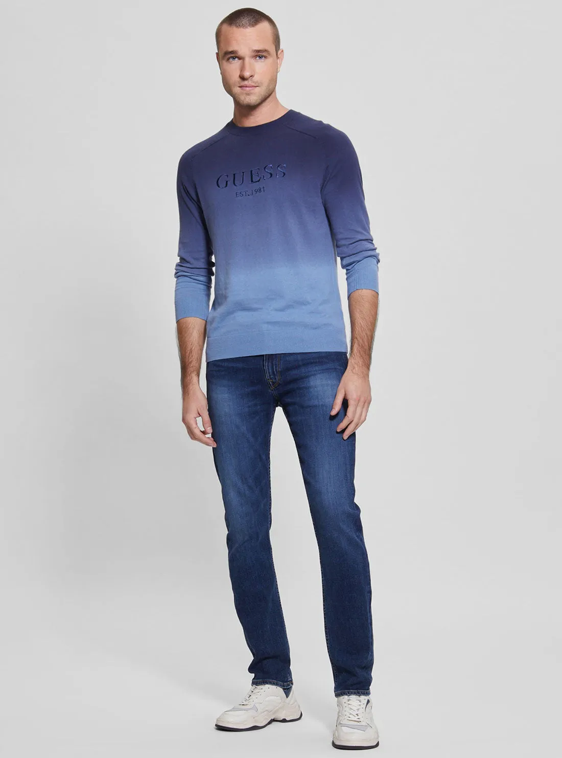 Blue Pace Deep Dye Jumper