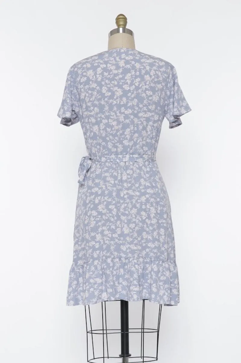 Bluey's Floral Wrap Dress