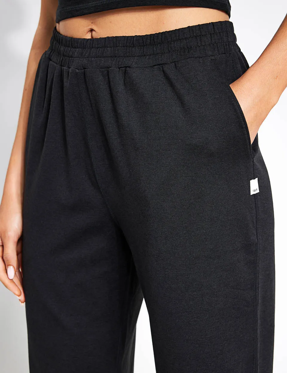 Boyfriend Jogger - Black Heather