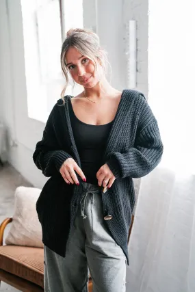 Bundled In Cozy Cardigan