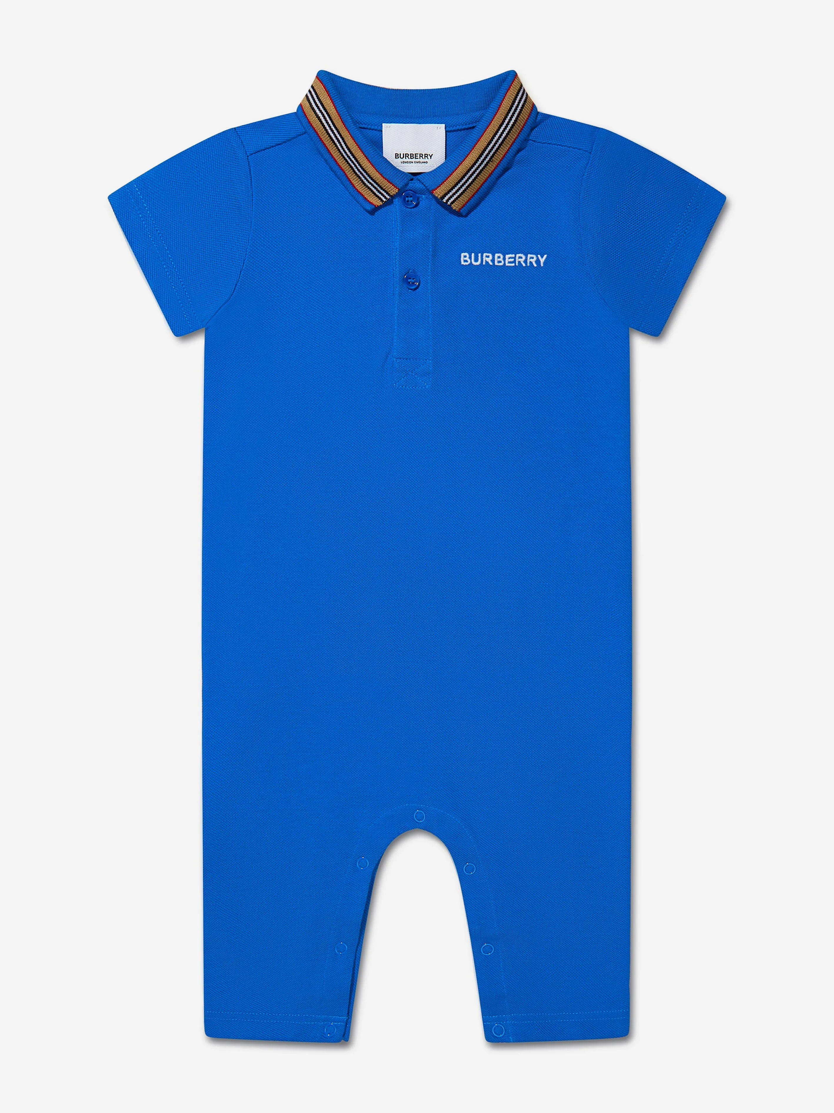 Burberry Baby Boys Nico Polo Romper