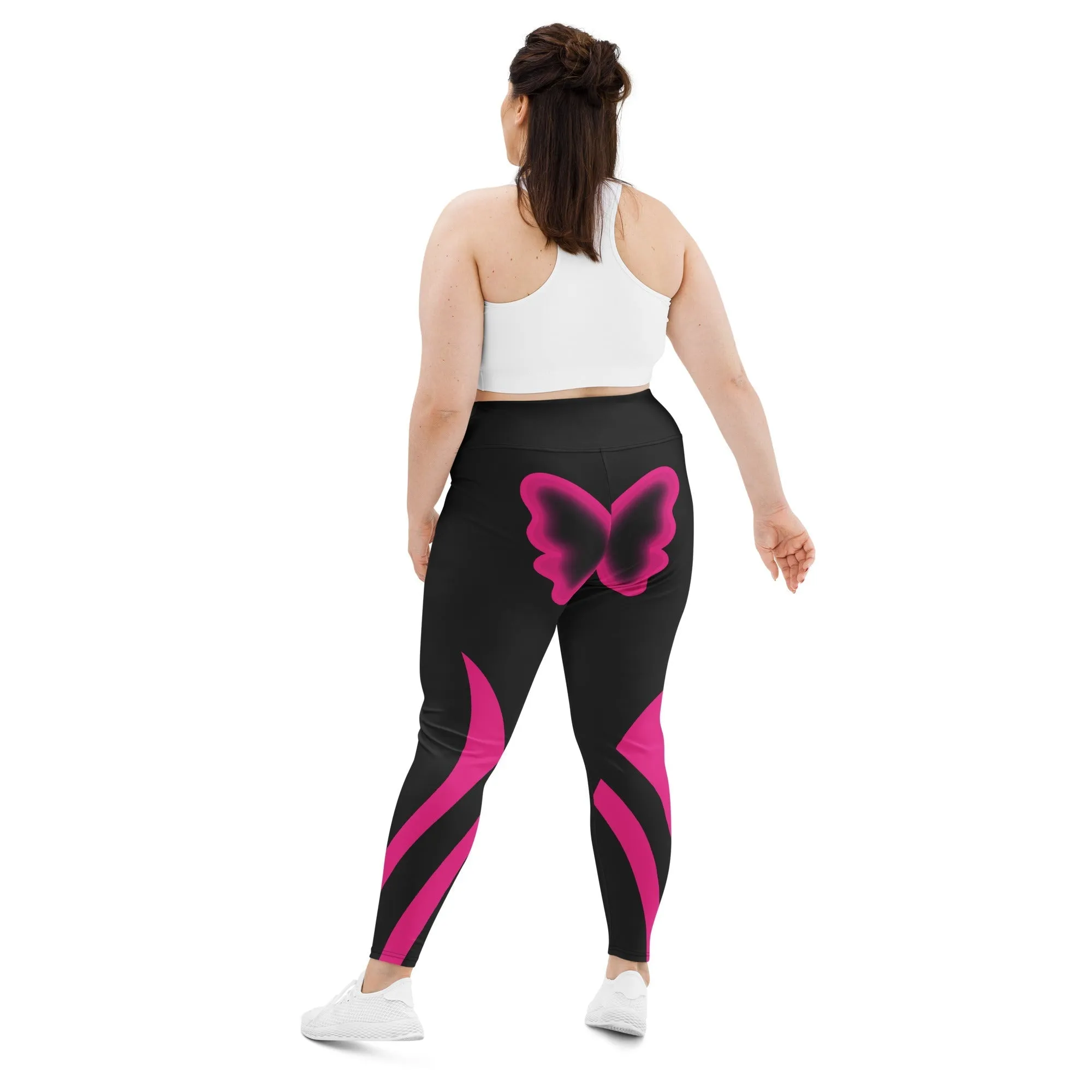 Butterfly Shaped Plus Size Leggings