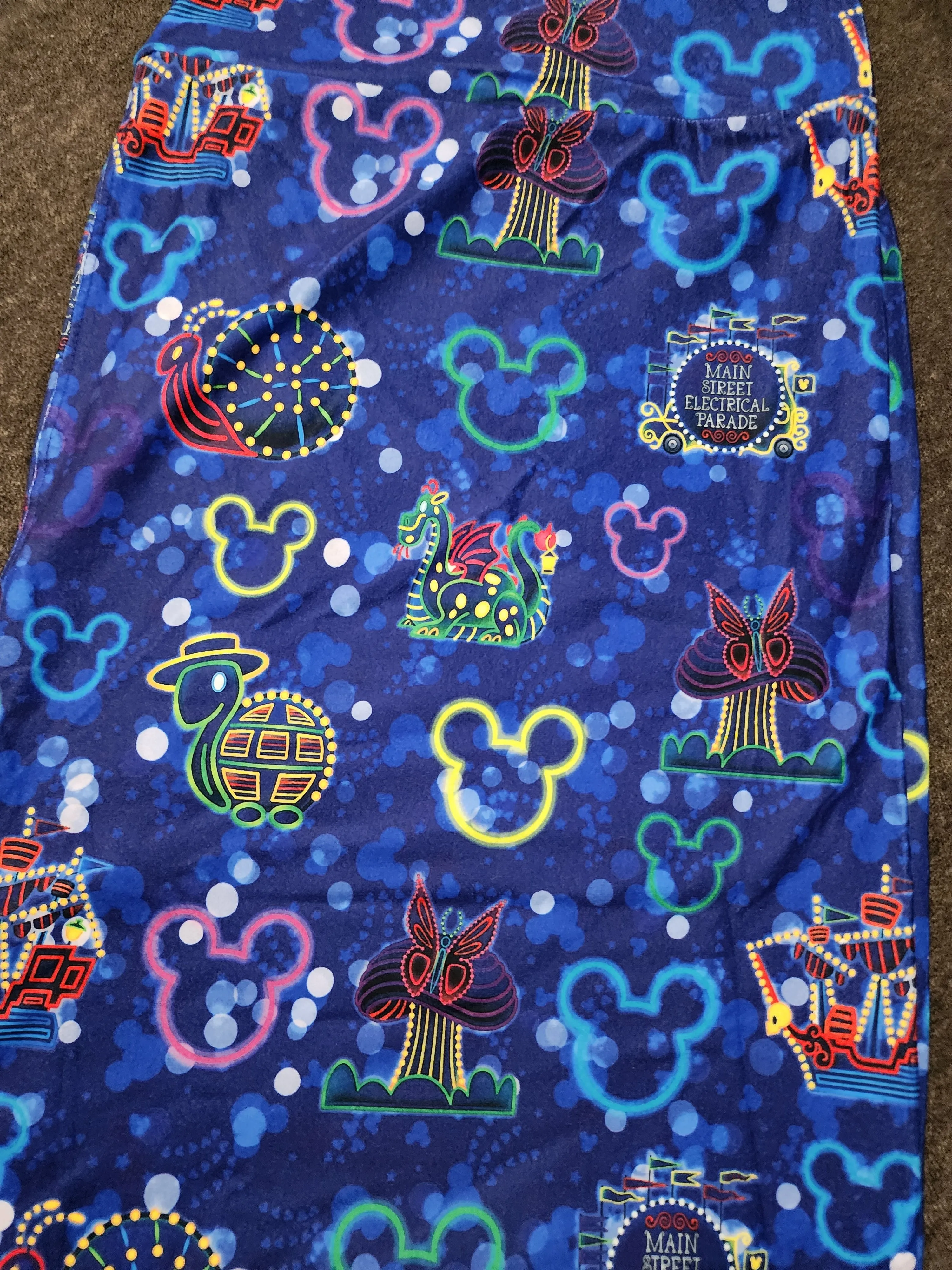 *Charlies Project Disneylands Electric Light Parade Leggings