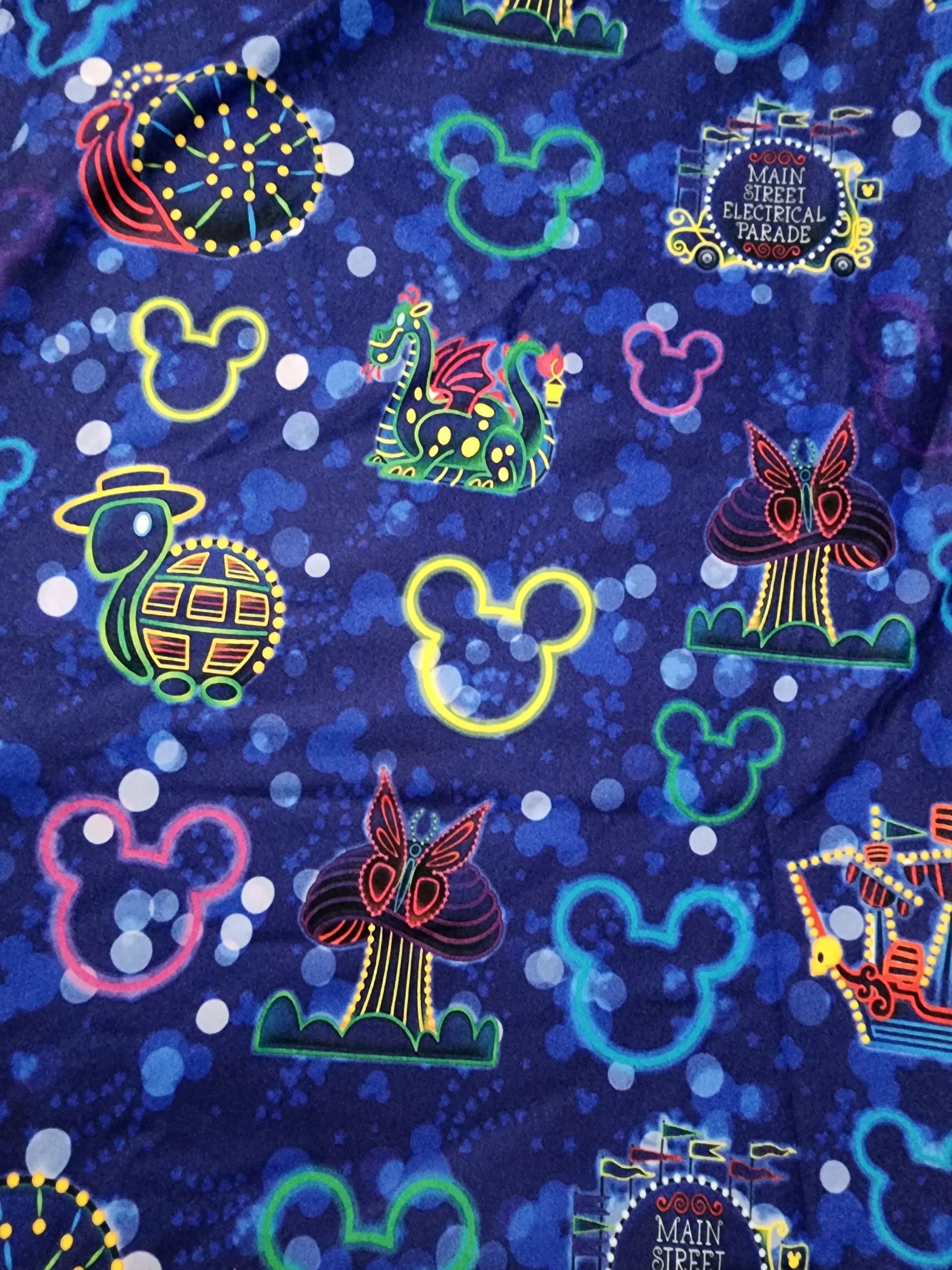 *Charlies Project Disneylands Electric Light Parade Leggings