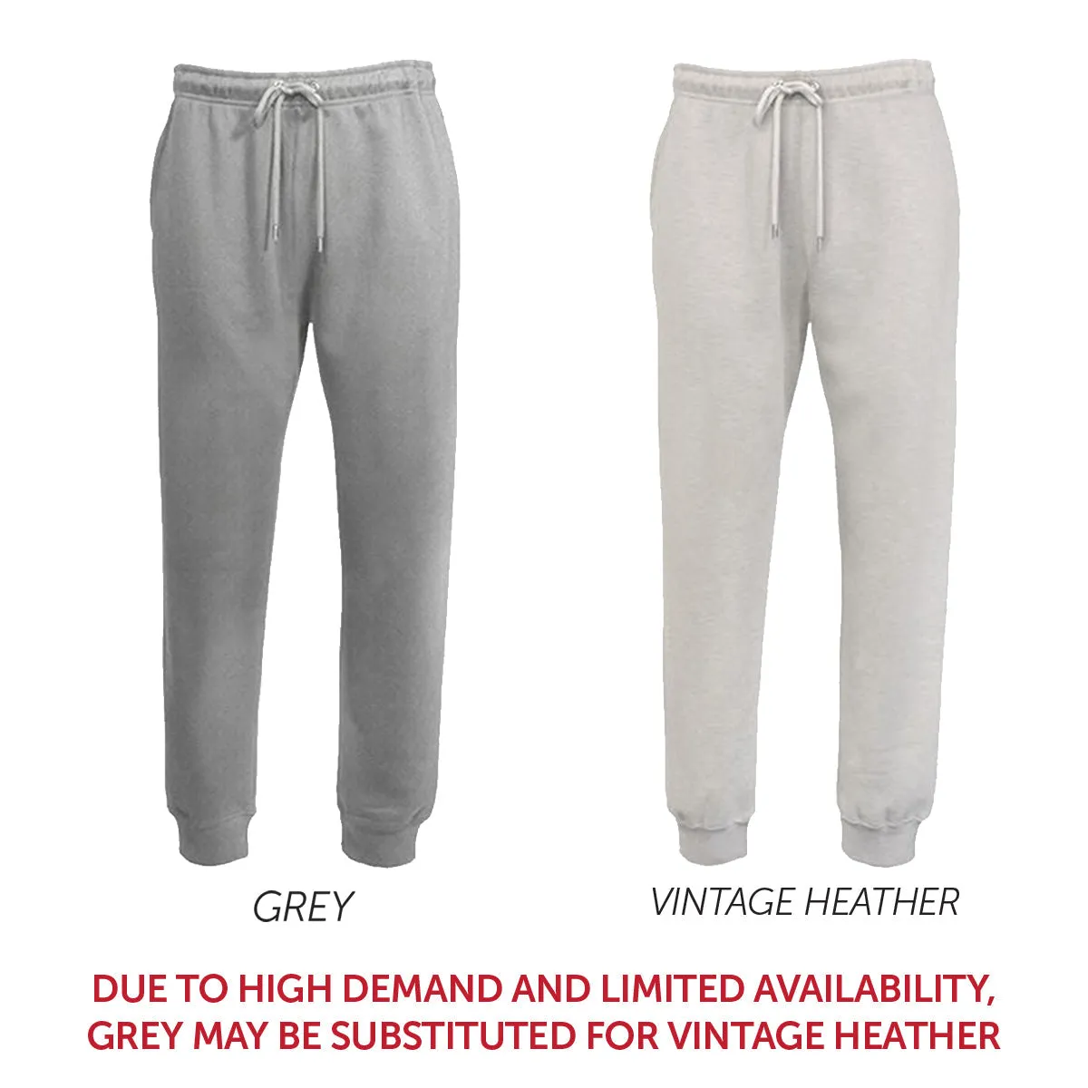 Chi Phi Vintage Grey Classic Joggers