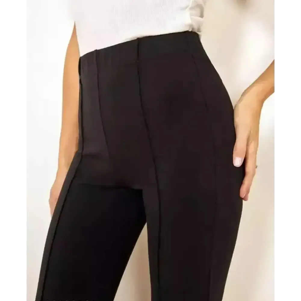 Classic Cotton Lycra Solid Trouser for Women