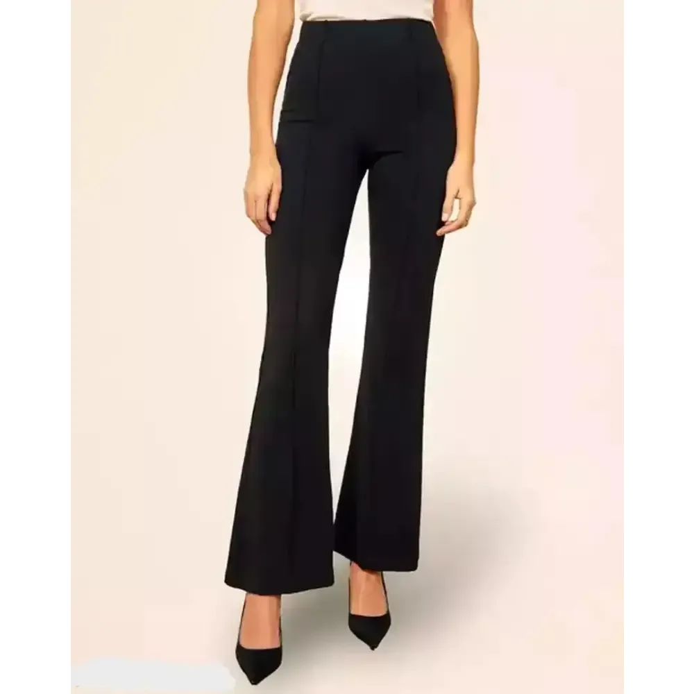 Classic Cotton Lycra Solid Trouser for Women