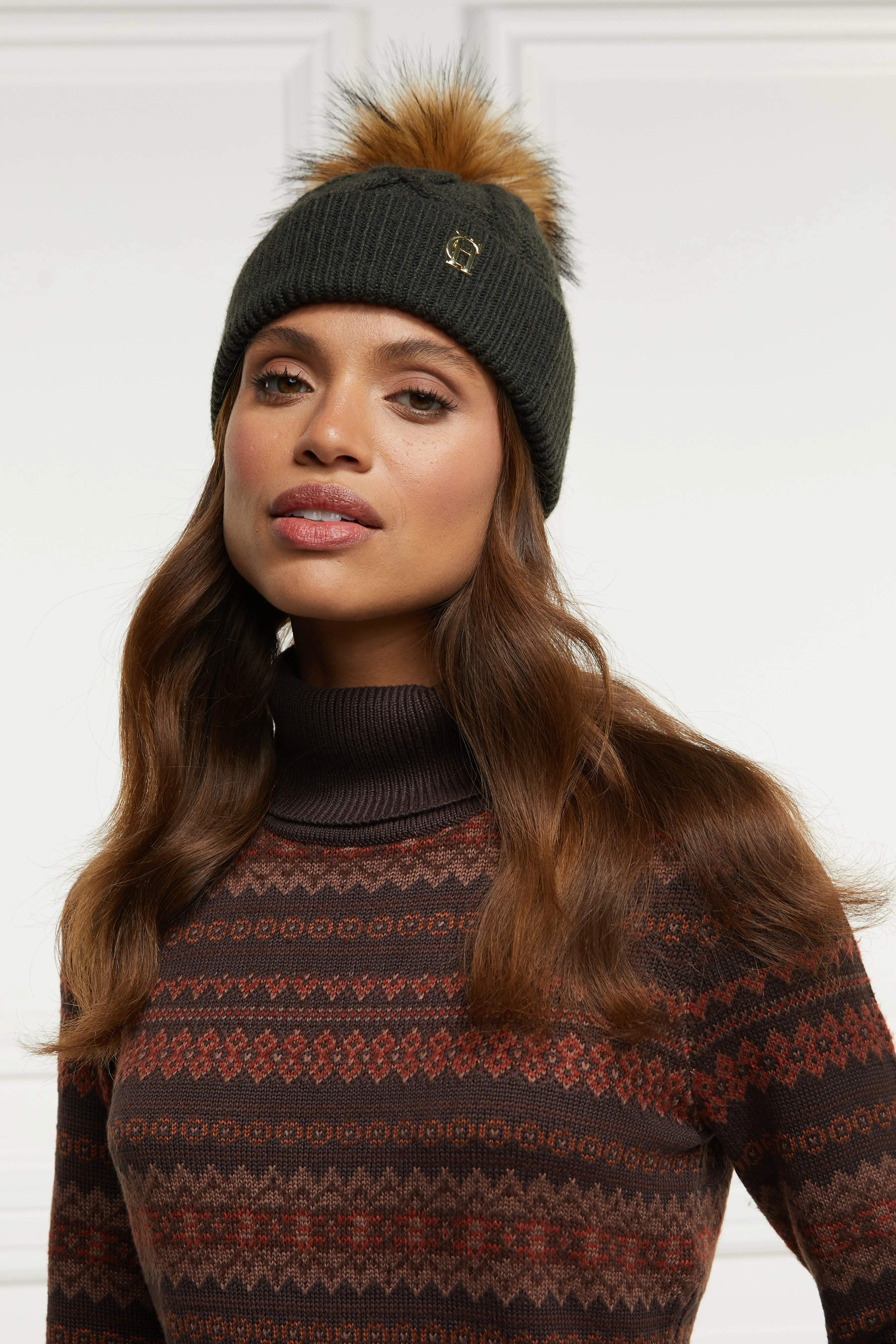 Cortina Bobble Hat (Fern Green)