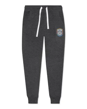 Daly Heather Charcoal Crest Joggers