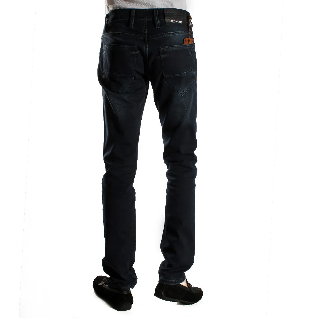 Denim navy Pants/ made in turkey -3372