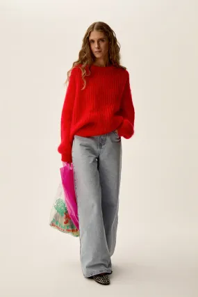 DES PETITS HAUTS - Burma Sweater - Tomate