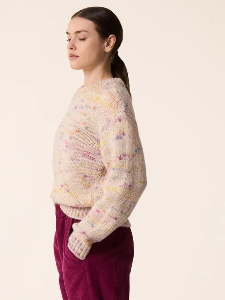 Des Petits Hauts Clairette Arty Sweater in Arty Multico