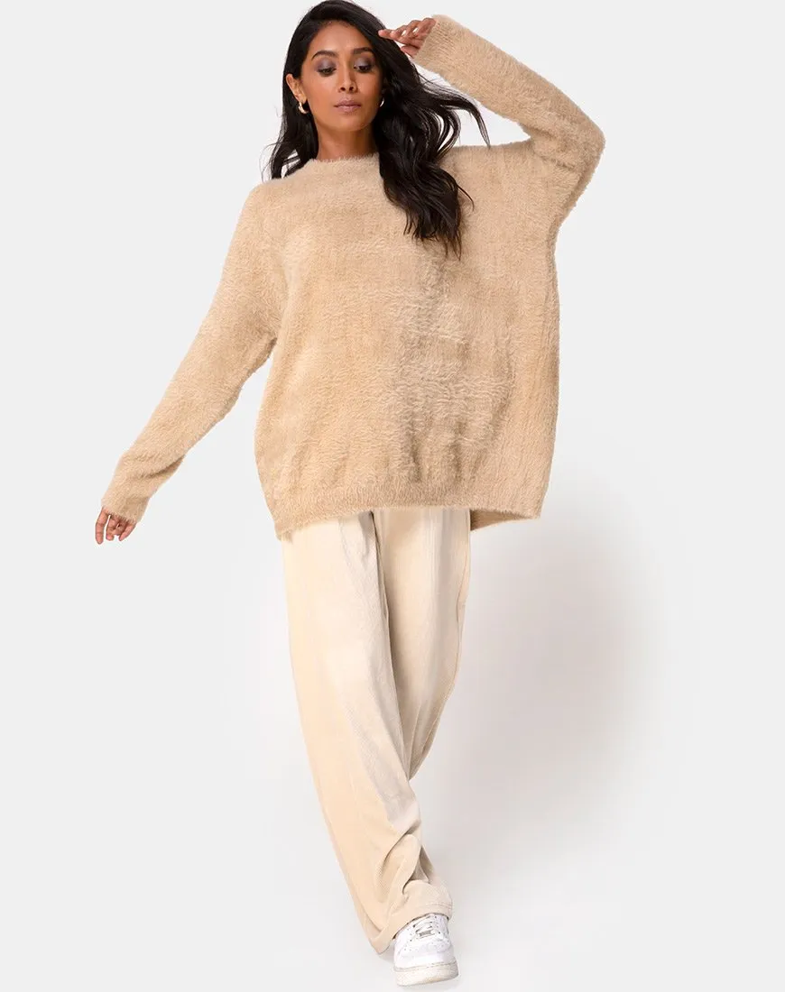 Edgen Jumper in Knit Sand