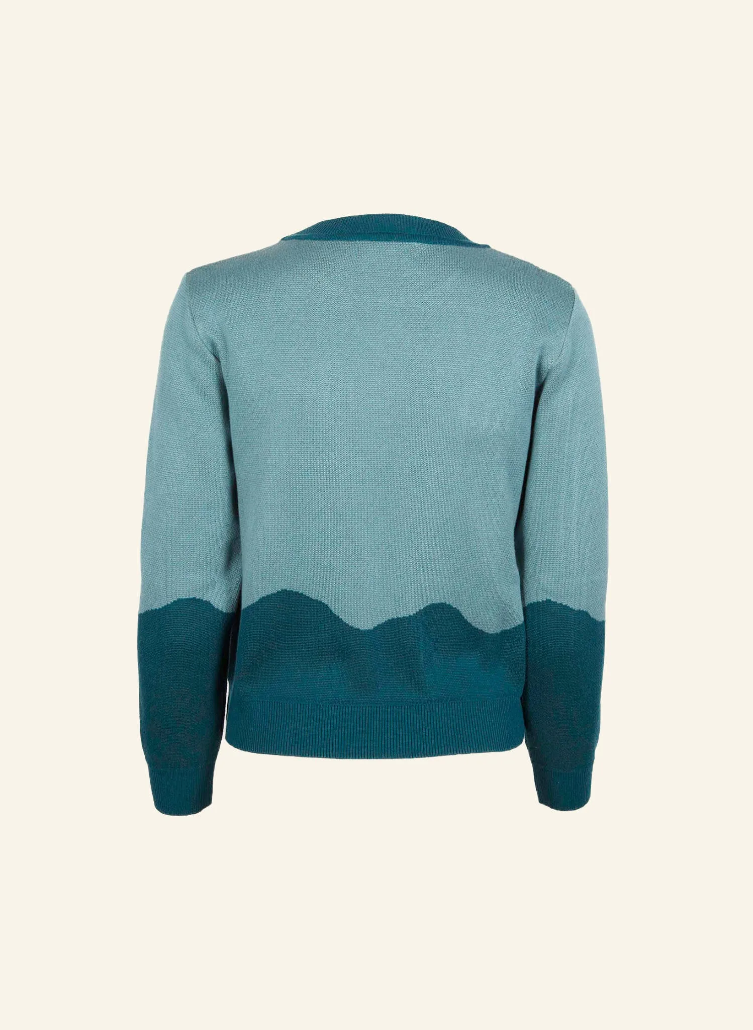 Esther - Mineral Blue Hedgehog Jumper