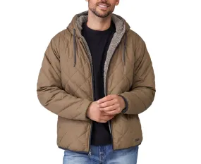 Free Country Mens Atlas Sherpa Lined Reversible Jacket