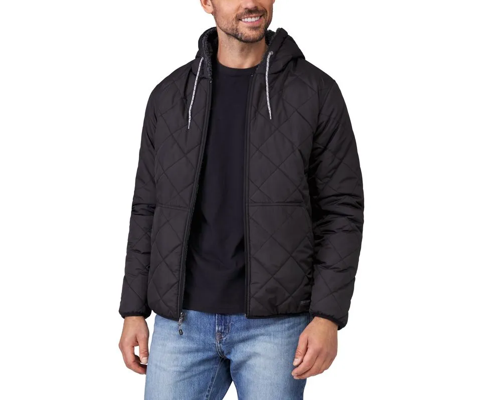 Free Country Mens Atlas Sherpa Lined Reversible Jacket