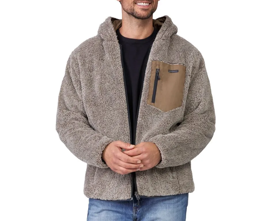 Free Country Mens Atlas Sherpa Lined Reversible Jacket