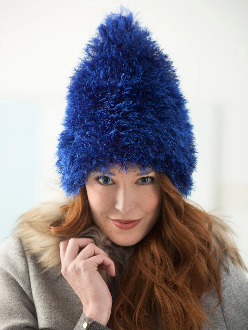 Fun Fur Troll Hat (Knit)