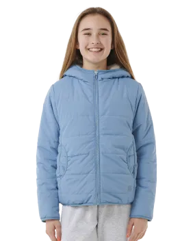 Girls Anti Series Anoeta Classic Jacket in Dusty Blue