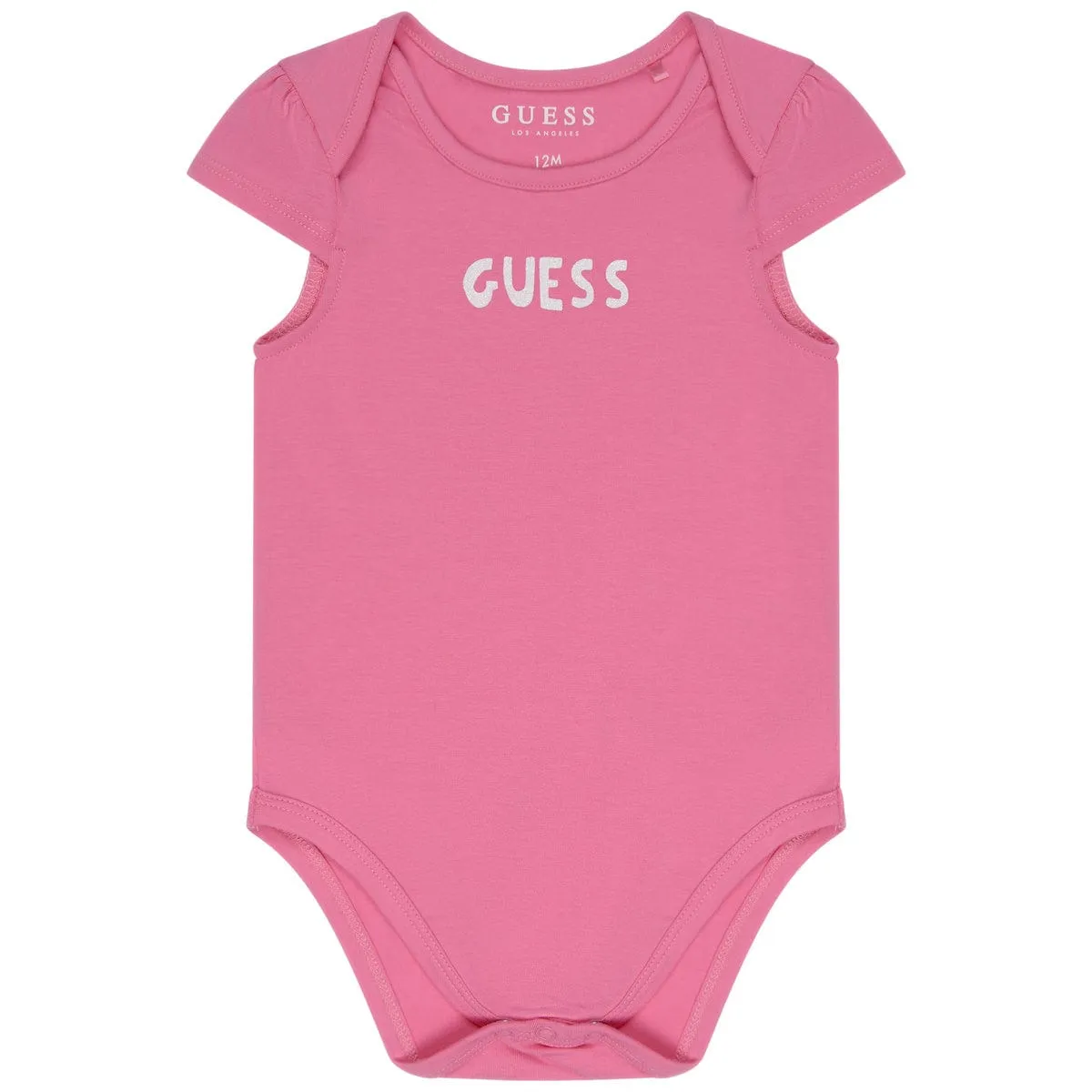 Guess Baby Girls Set - Cotton Romper Set (2 Piece)