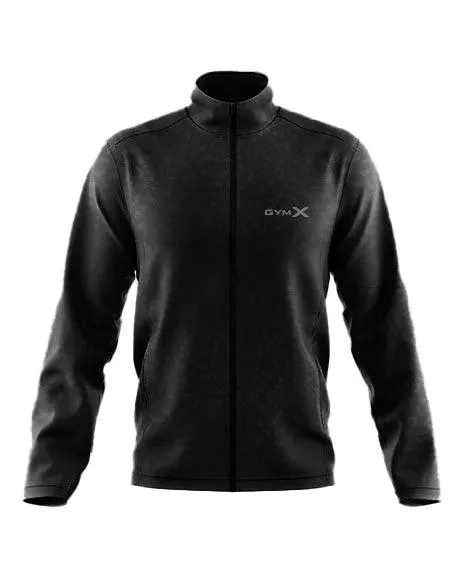 GymX Arctic Leopard Skin Black Jacket - Sale