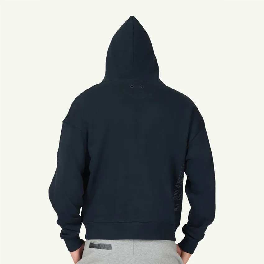 HOODIE SWEATSHIRT LACE IT MEN'S JACKET - ANTHRACITE