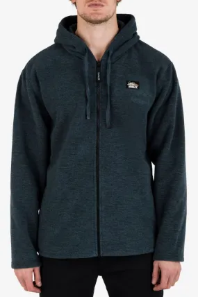 Hurley Mens Canyon Burrito Fleece Full Zip Hoodie