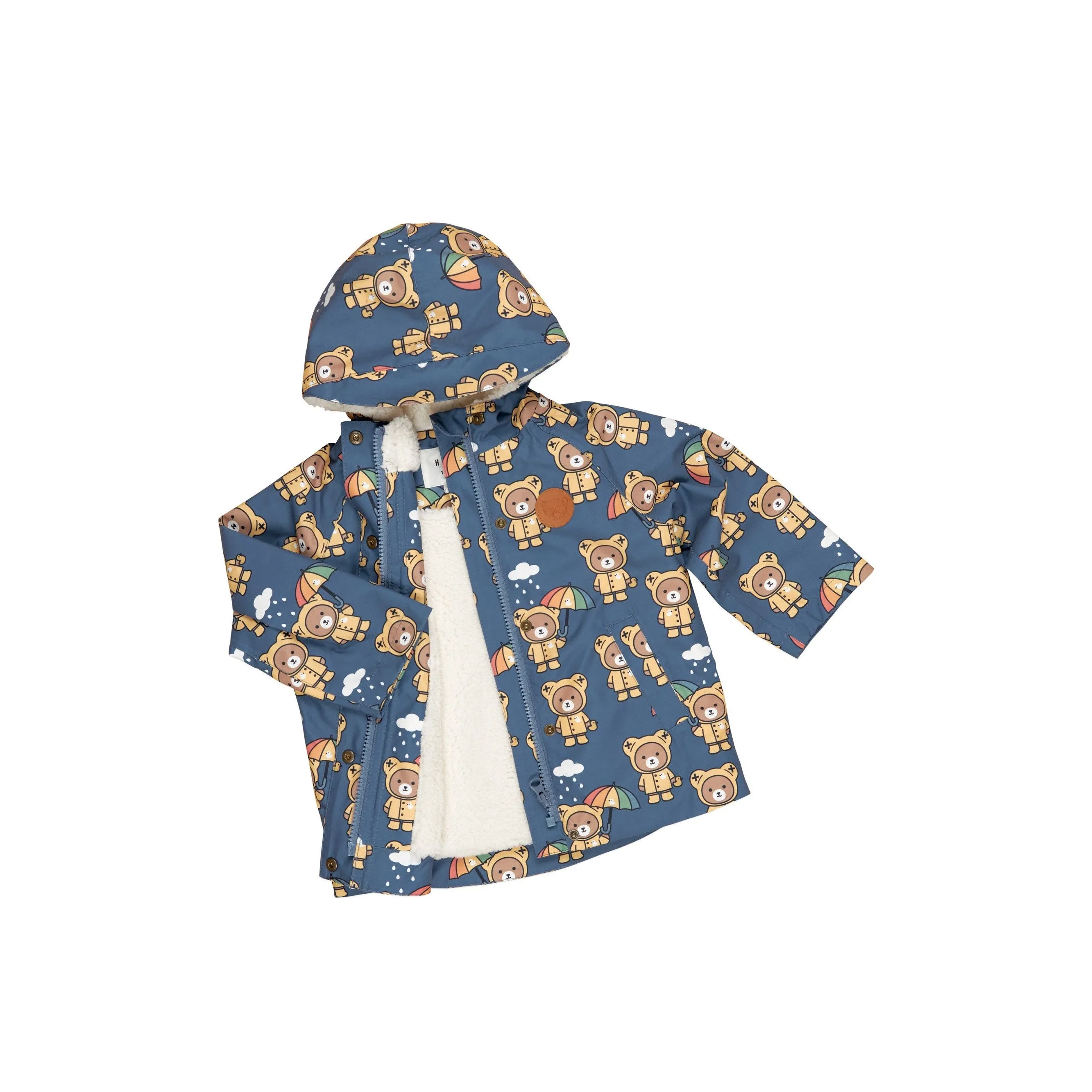 Huxbaby - Rain Bear Raincoat - Night