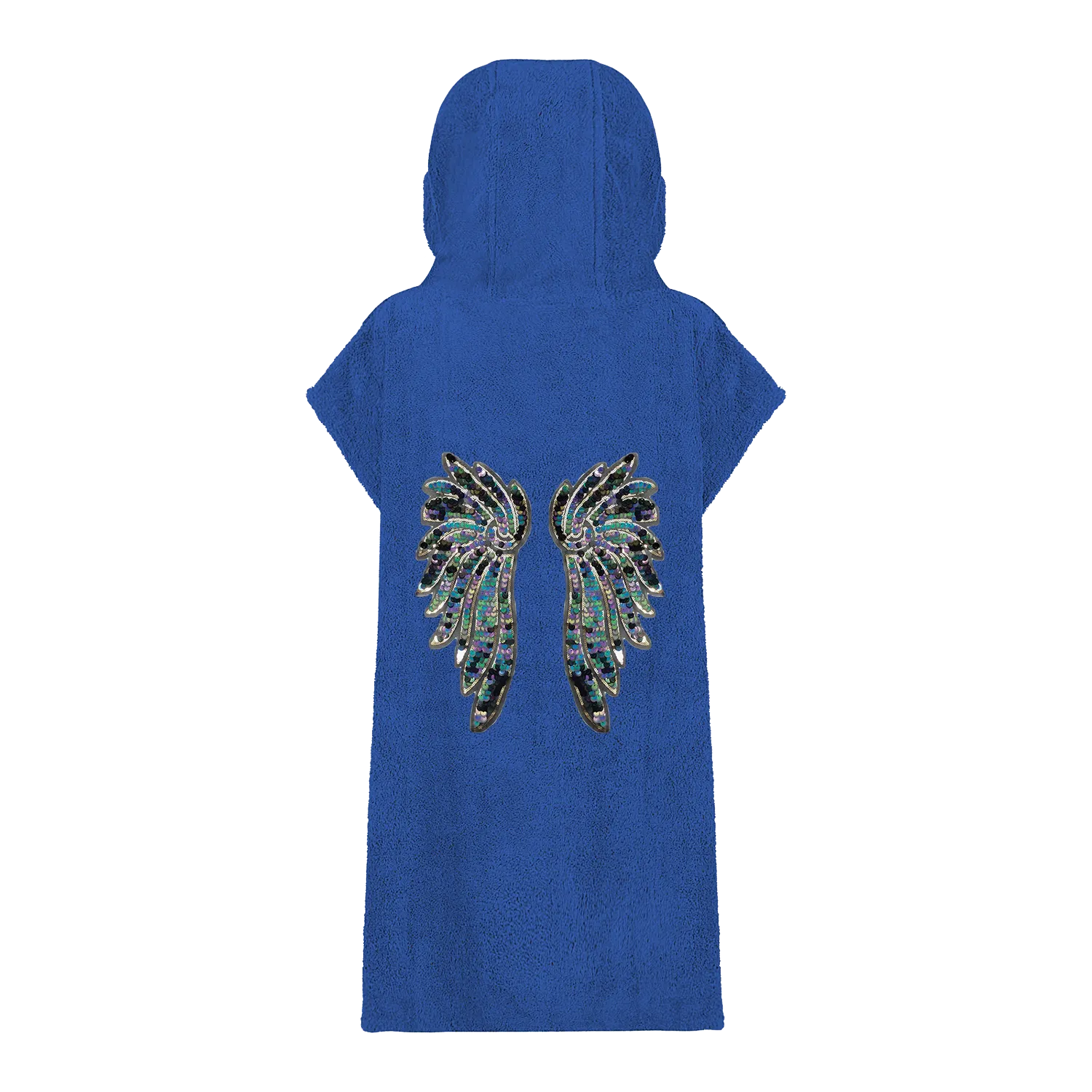 Indigo and Aqua Wings Beach Robe