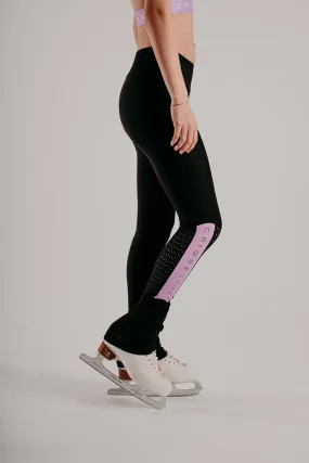 Inspire Non-Slip Leggings in Amethyst