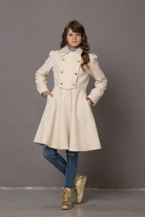 IVORY SKATING COAT