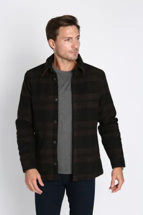 JACHS NY Sherpa Lined Wool Jacket