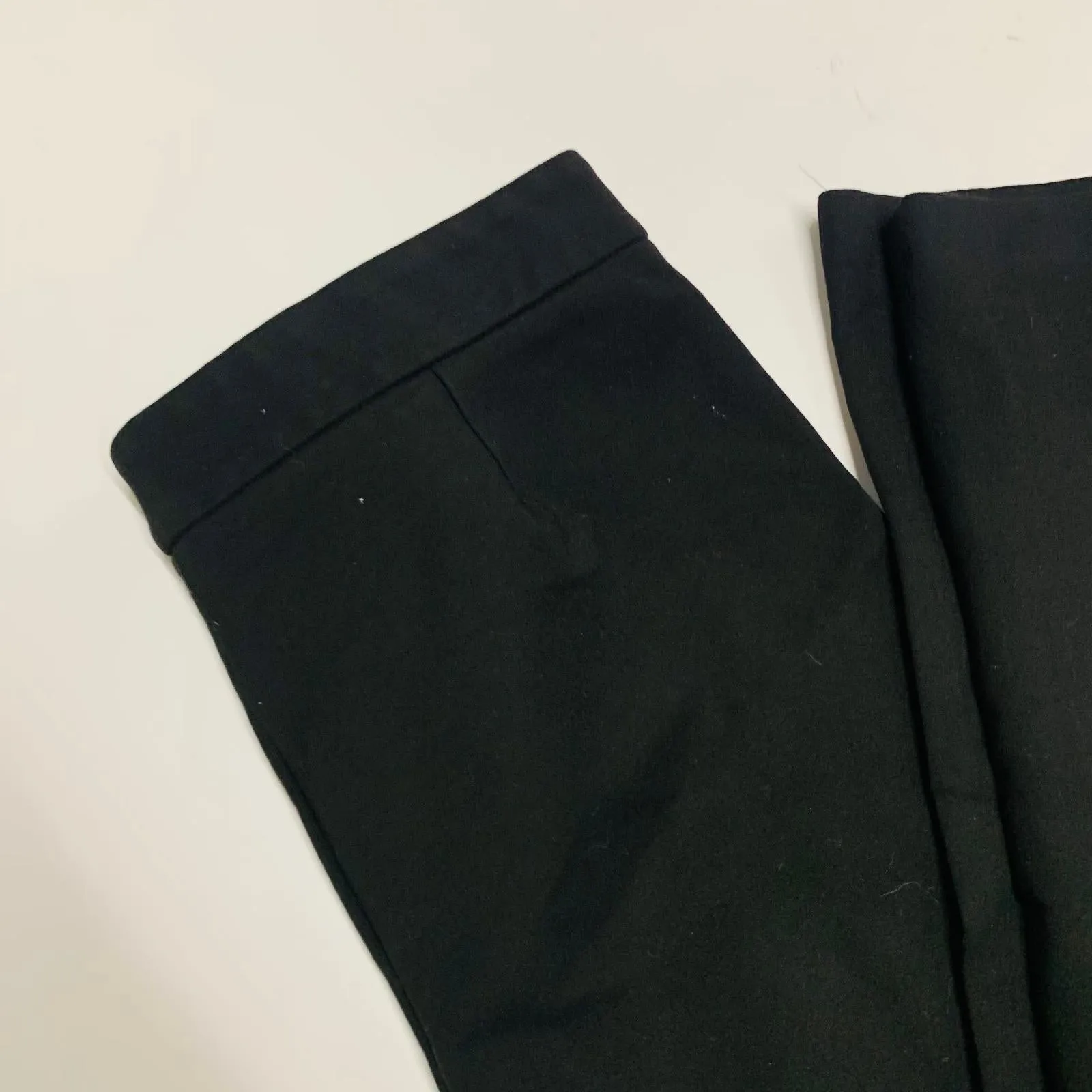 JIGSAW Black Ladies Pocketed Dress Pants Trousers Size UK 10 W28 L28